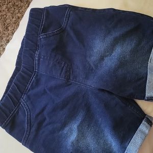 Blue shorts